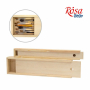 Пенал для пензликів ПК2 (35*4,9*3) дерев'яний ROSA Studio