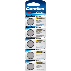 Батарейка "Camelion" (CR 2025/5bl/139 lithium, 3V, монетка 20*2,5мм