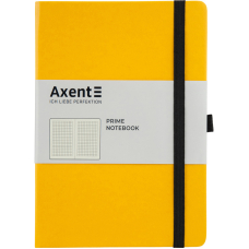 Книга записна "Axent" (8305-08-A) Partner Prime, 145*210/96арк, кліт, жовта