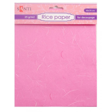 Рисовий папір "Santi" (952715) рожевий, 50*70 см