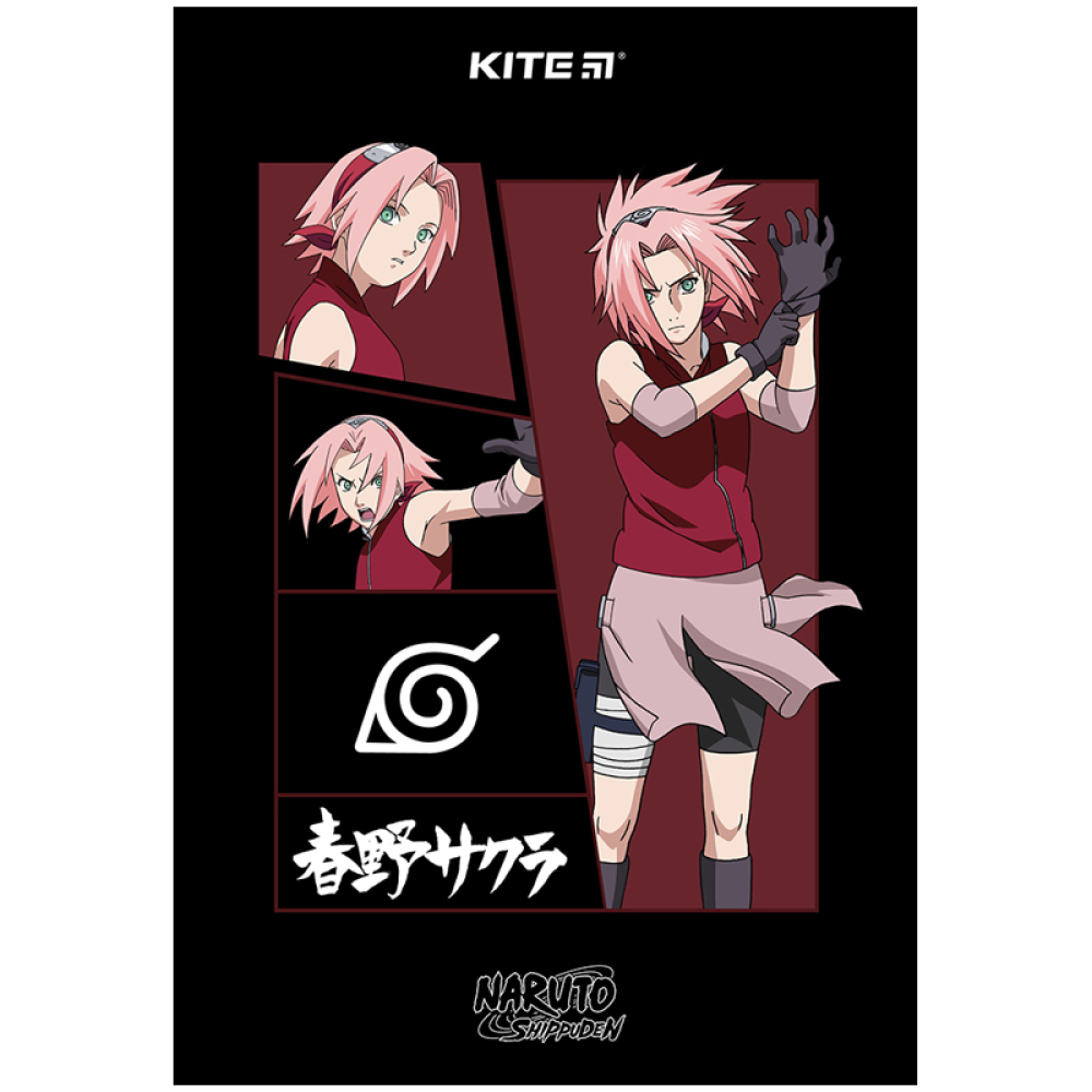 Блокнот-планшет А5+/50 "Kite" (NR23-194-2) кл. Naruto