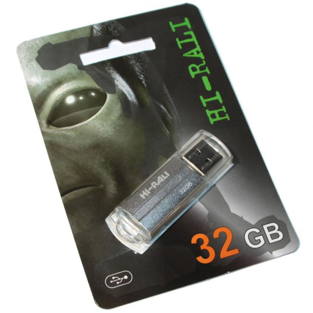 Флеш пам'ять "Hi-Rali" 32GB CORSL Corsair срібло