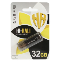 Флеш пам'ять "Hi-Rali" 32GB STBK Stark series чорна