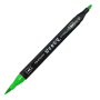 Фломастери "AIHAO" 12 кол. (AH-CP-600-12) ДВОСТОРОННІ, пензлик м'який (жорсткий)