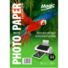 Фотопапір "Magic" A4 матовий 230 г (50 арк. ) Superior