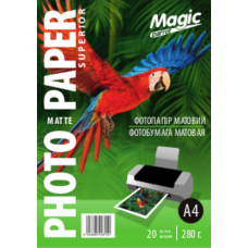 Фотопапір "Magic" A4 матовий 280 г (20 арк. ) Superior