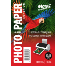 Фотопапір "Magic" 10х15 глянц 180 г (100 арк.) Superior