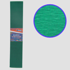 Гофропапір 55%, 20г/м2 JO (KR55-8040) 50*200см, Зелений темний