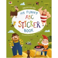 English for Kids. My Funny ABC Sticker Book