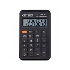 Калькулятор CITIZEN LC-210NR карман.8-разр.99*64мм