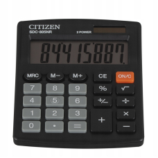 Калькулятор CITIZEN SDC805NR настол.8-разр.125*100мм