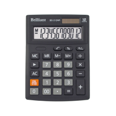 Калькулятор Brilliant BS-212NR наст.12-розр,1 пам.100*125