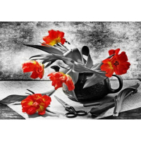 Картина за номерами "JO" (3262RA_O) "Тюльпани" 40*50см