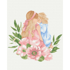 Картина за номерами "Brushme" (BS52544) "Матусина любов" 40*50см