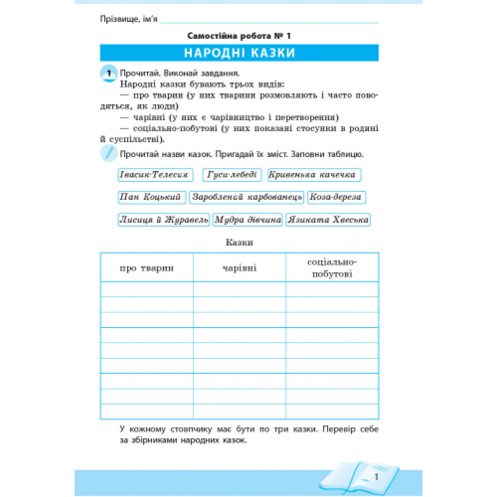 Школа читання. 4 клас. Тексти-листівки для самостійного читання