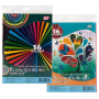 Папір кольоровий А4/16арк. "Бумвест" (17В03) ДВОСТОРОННІЙ 16 кол., офс., 80г/м2, в пакеті з європідв.