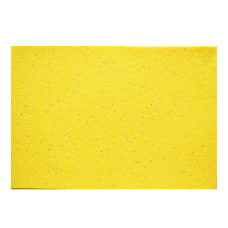 Фетр "Santi" (741816) м'який з гліт. 21*30см, Жовтий (10арк)