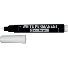 Маркер Centropen 8586 білий перманентний