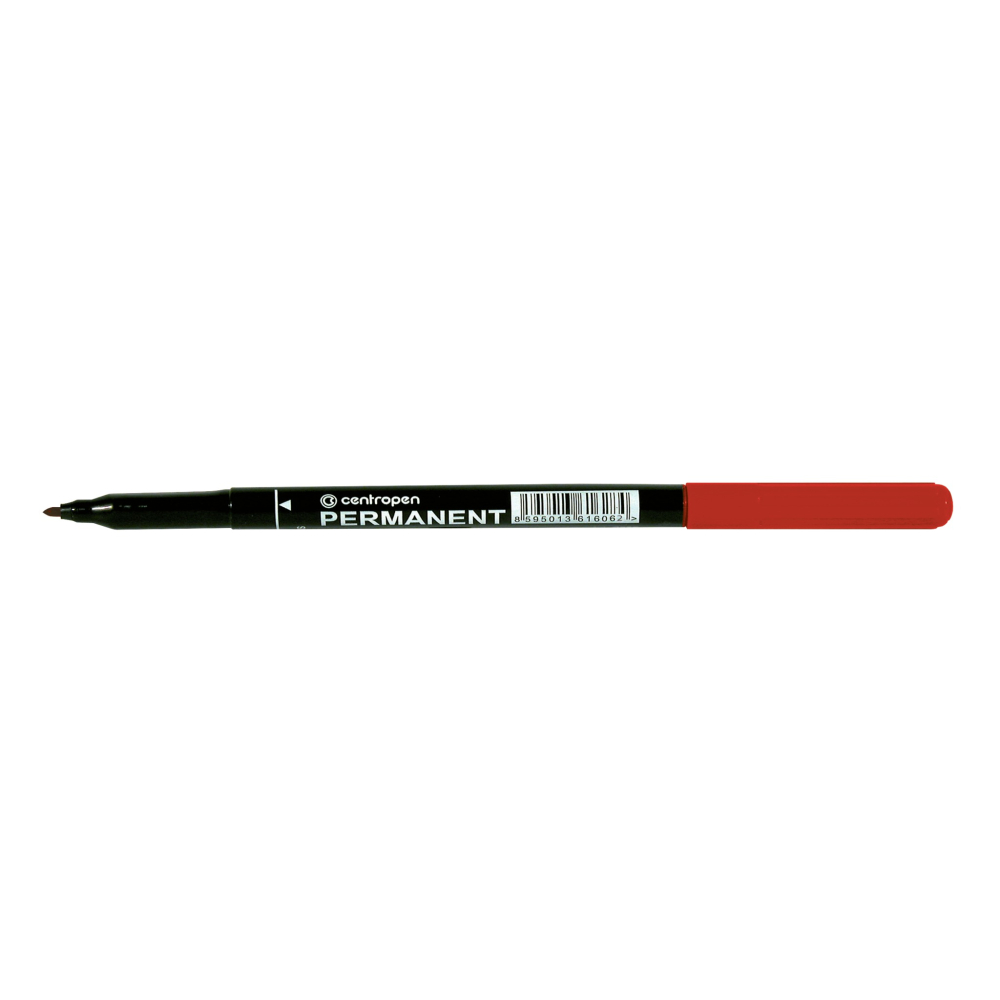 Маркер Centropen 2536 черв. перманентний
