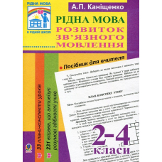 Рідна мова. Розвиток зв’язного мовлення. 2-4 класи