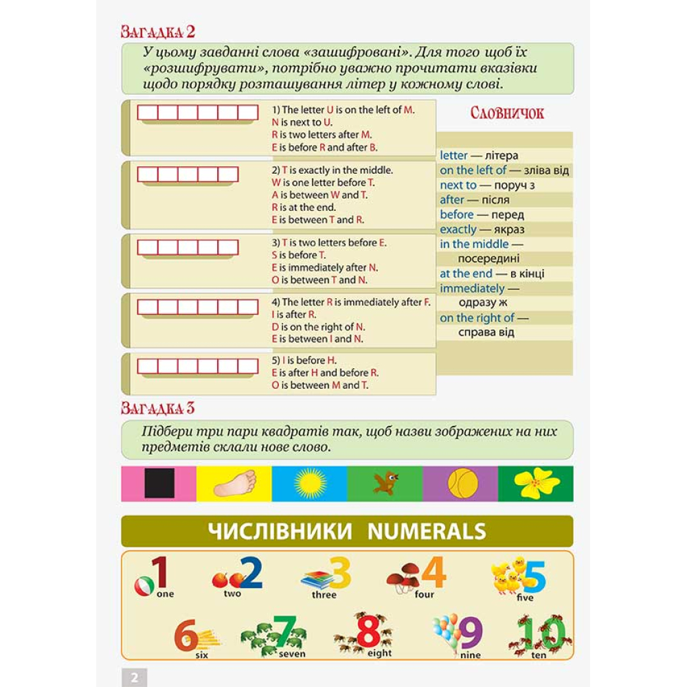 Англійська мова. 1 клас. Мій перший великий альбом