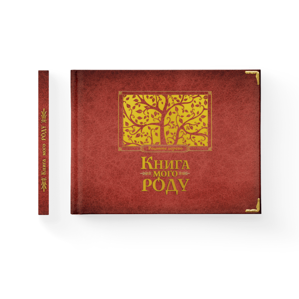 Книга мого роду (бордова)