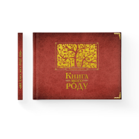 Книга мого роду (бордова)