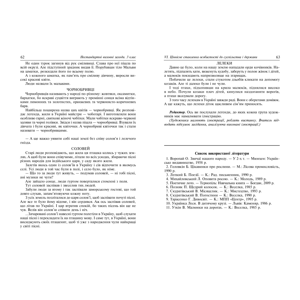 Нестандартні виховні заходи. 3 клас: на допомогу класному керівнику