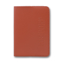 Обкладинка Паспорт "Бріск" (ОВ-18) ЕКО - шкіра червоний 100*135 тисн. анг.
