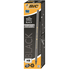 Олівець простий BIC Evolution Black (896017/011) HB без гумки