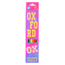Олівці кольорові "Yes" 6 кол. (290402) "Oxford"(pink)