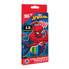 Олівці кольорові "Yes" 12 кол. (290667) "Marvel.Spiderman"