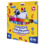Олівці кольорові "Школярик" 48 кол./24шт (312116004-UA) тригранні ДВОСТОРОННІ, чинка