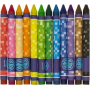 Олівці воскові "Школярик" 12 кол. (316121007-UA) Crayons Pixel One