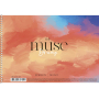 Альбом для малювання "MUSE" А4/30арк./PB-SC-030-315) карт. обкл. (150г/м2) Пруж. бок