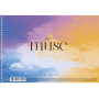 Альбом для РІЗНИХ ТЕХНІК "MUSE" А4/20арк. (PB-SC-020-314) пруж., (240г/м2)