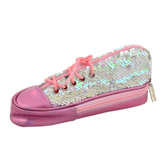 Пенал м'який "YES" (532723) TP-24 ''Sneakers with sequins'' pink