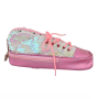 Пенал м'який "YES" (532723) TP-24 ''Sneakers with sequins'' pink