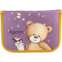 Пенал "Kite" (PO18-622) Popcorn Bear 1 від.,2 відв.,без напов. (38123)