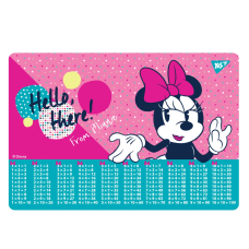 Підкладка настільна 43*29см "YES" (492045) "Minnie Mouse" (табл.множ.)