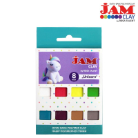 Набір пластики "Jam Clay" (5059009/4823098521051) "Unicorn", 8*20г