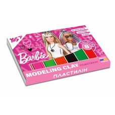 Пластилін 8 кол.,160г "YES" (540611) "Barbie"