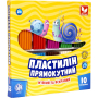 Пластилін восковий "Школярик" 10 кол. прямокутн. (303116003-UA) 220 г