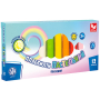 Пластилін восковий "Школярик" 12 кол. круглий пастельні кольори із запах лимон (303114001-UA) 156 г