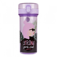 Пляшка для води "YES" (707629) "Strong Girls" 430мл