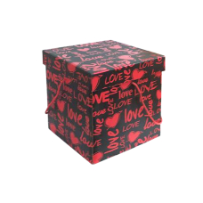 Коробка подарункова "WB" (363XL) "LOVE", 29*29*31см РОЗІБРАНА