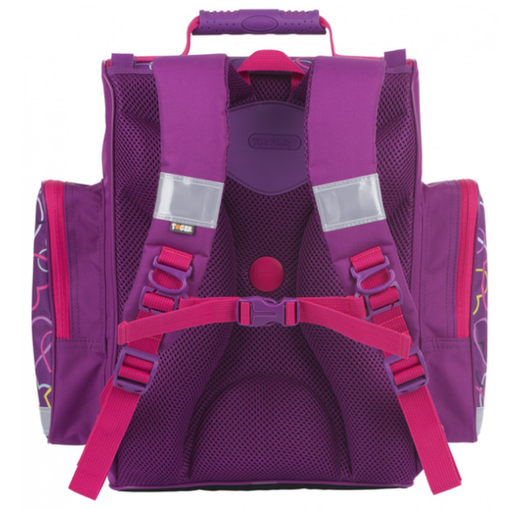 Ранець "TIGER" (SR18-A03) Scholar Collection, Celebration of Hearts (girls)