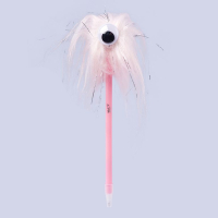 Ручка кулькова/масляна "YES" (412018) "Pom-Pom Monster" 1,0мм, синя