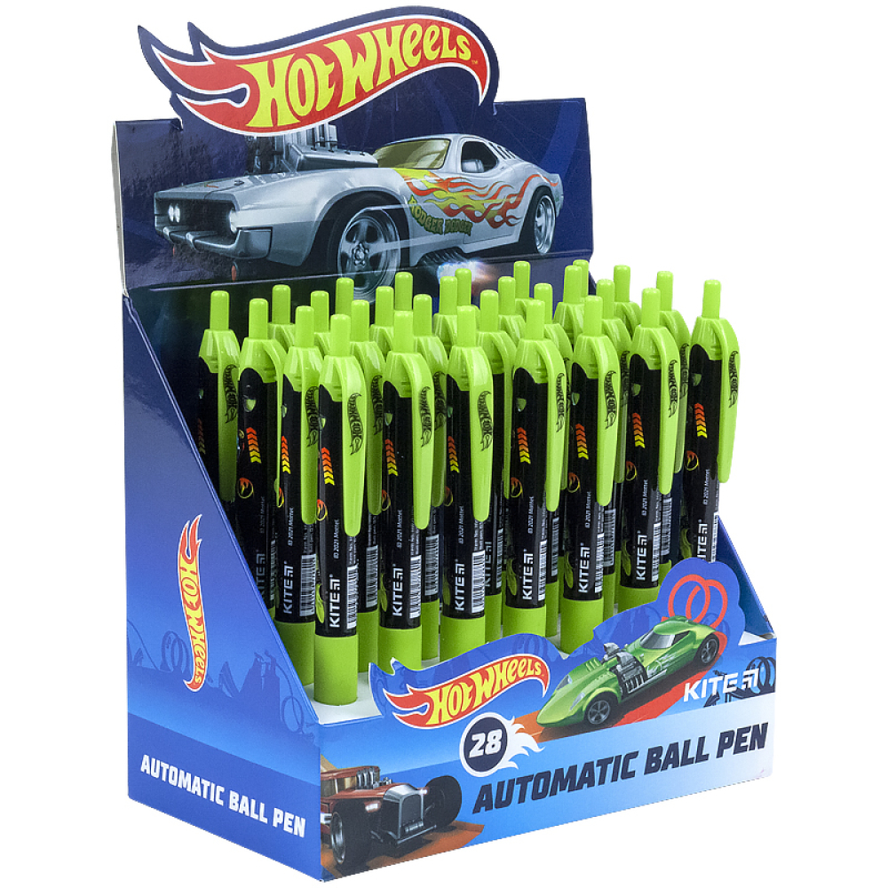 Ручка кулькова авт "Kite" (HW21-039) "Hot Wheels"