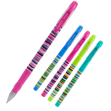 Ручка кулькова "Axent" (AB1049-10-A) "Stripes" 0.5мм, синя